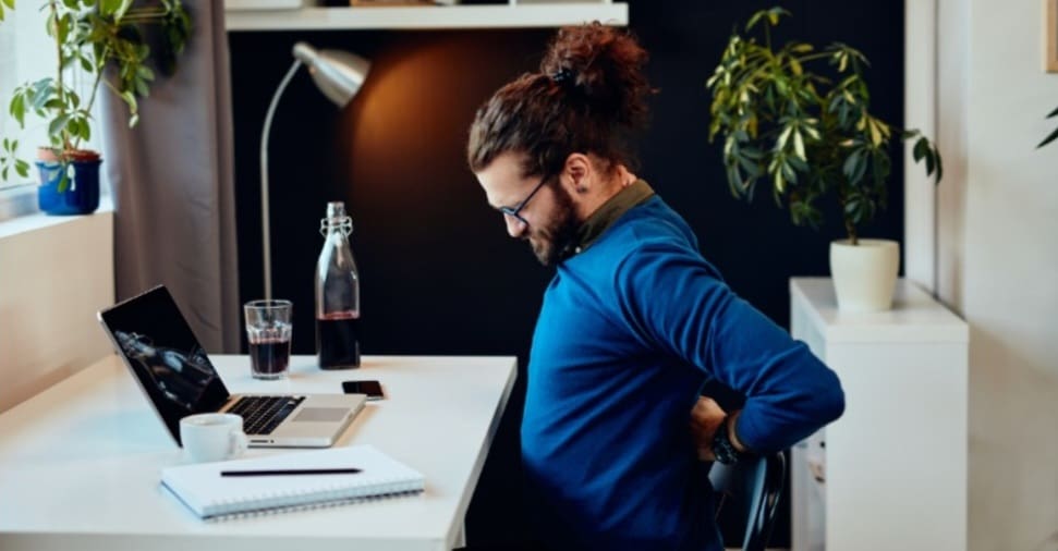 Computer Worker with Low Back Pain