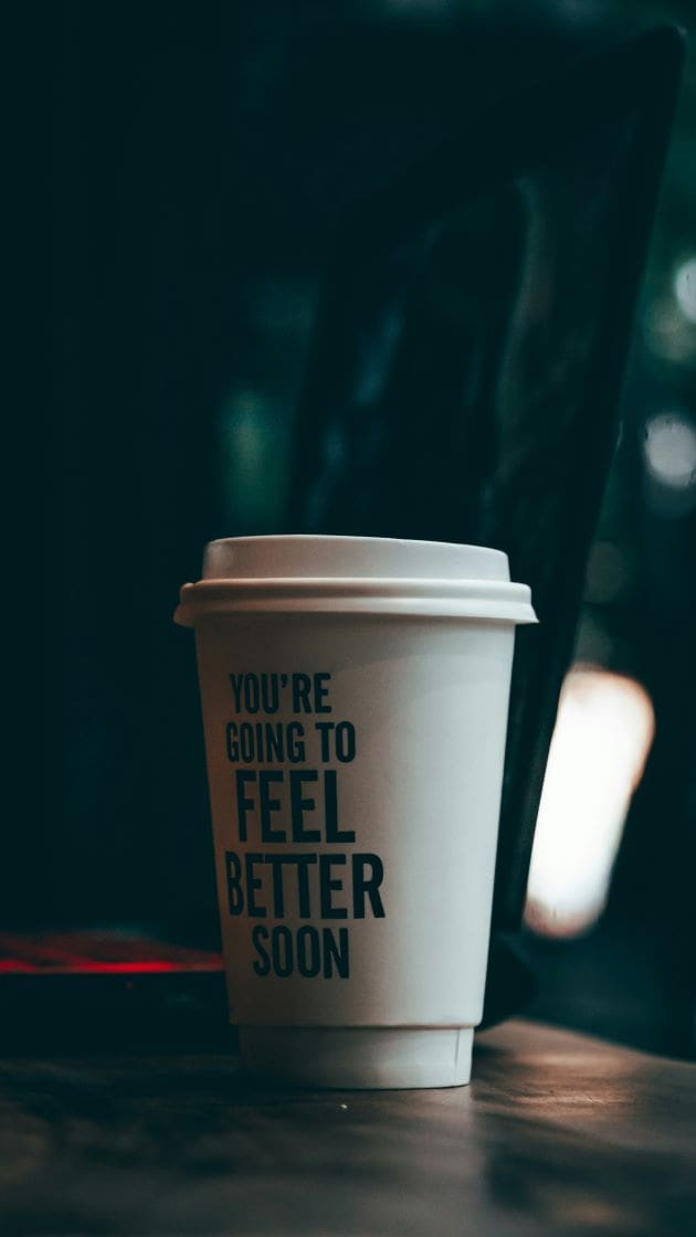 You will feel better soon is a good motto for improving health.